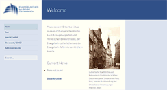Desktop Screenshot of museum.evang.at