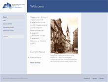 Tablet Screenshot of museum.evang.at